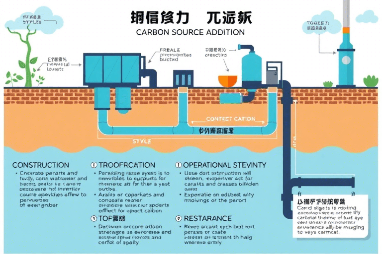 如何确保怒江碳源投加系统的正确施工方法？