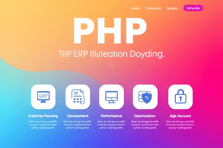 PHP ERP系统如何构建与优化以提升企业运营效率