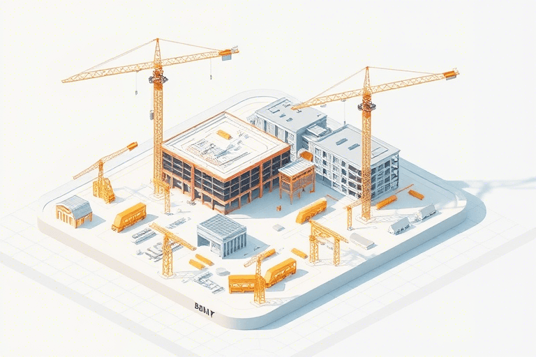 BIM施工场布软件如何助力建筑工地高效管理与可视化部署