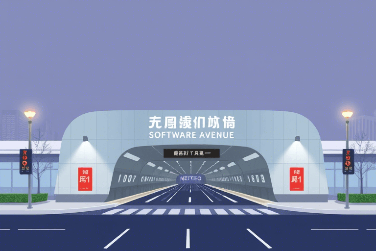 南京软件大道地铁口施工如何保障市民通行与工程进度？