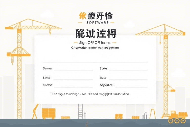 建龙软件施工组织会签表怎么做？详细操作流程与注意事项全解析