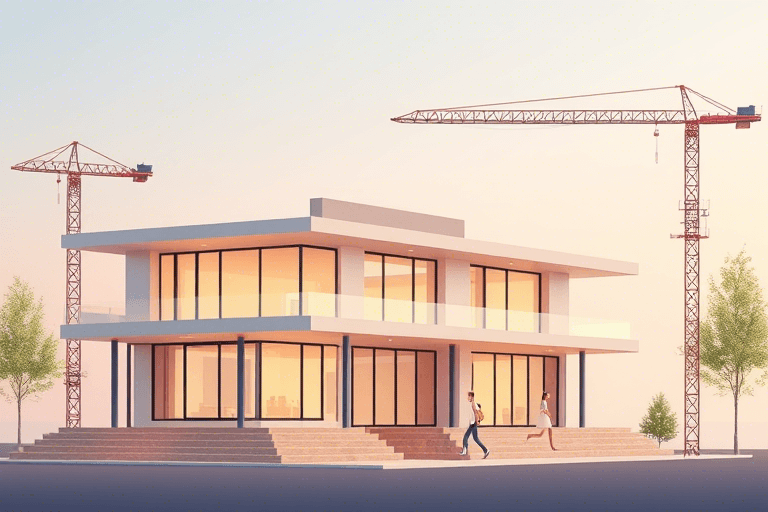软件给照片加施工模式怎么做？一键生成建筑施工效果图的秘诀揭秘